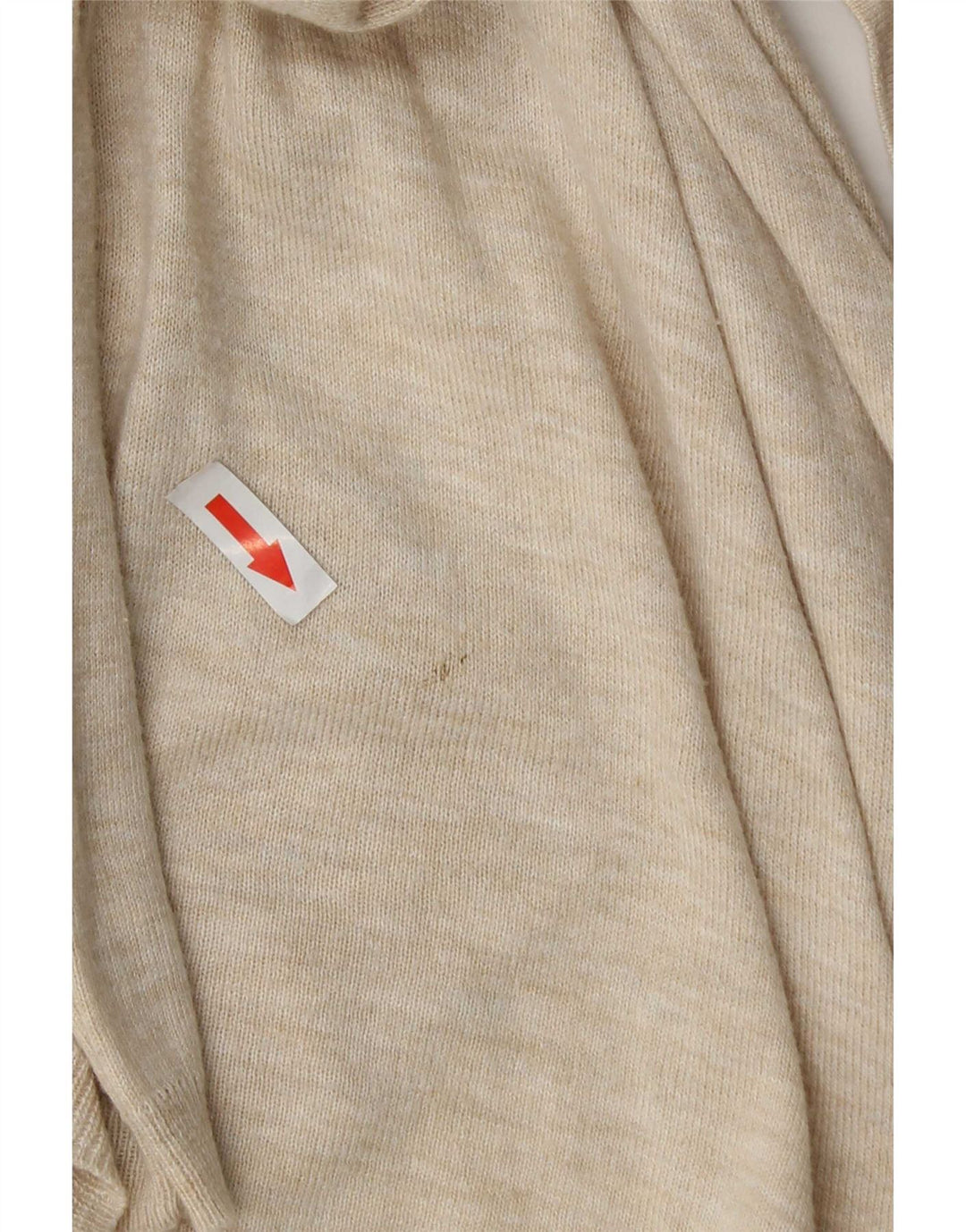 Fat Face Damen Longline Open Cardigan Pullover UK 14 Mittelbeige meliert