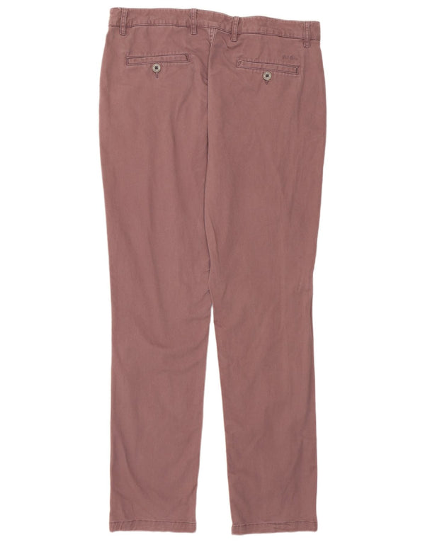 Fat Face Slim Chino-Hose für Damen, UK 14, Größe L, W34, L31, Lila, Baumwolle