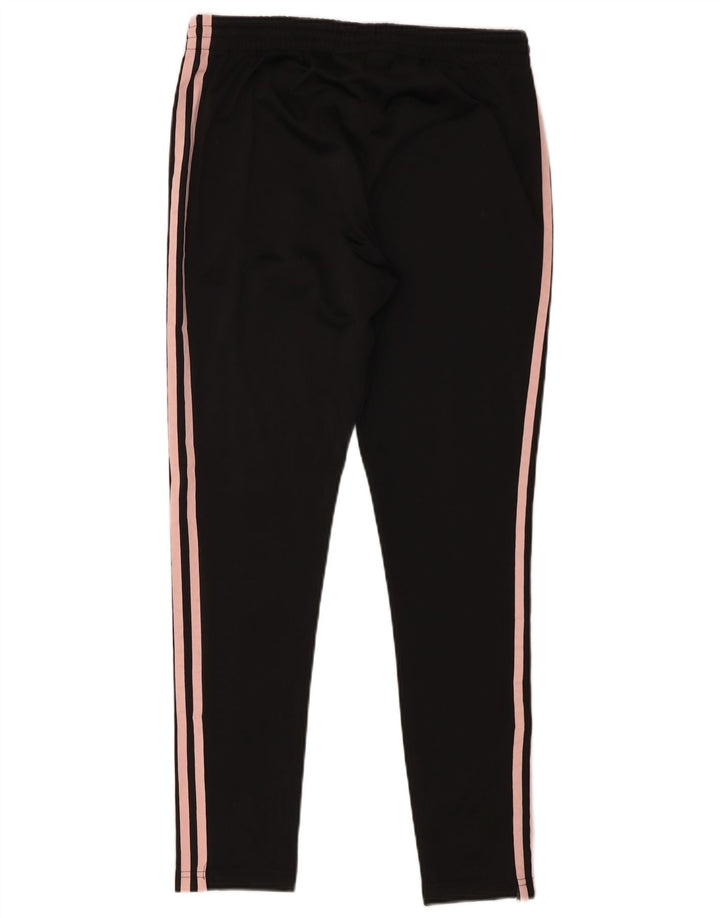 Adidas Damen Trainingshose UK 12 Medium Schwarz Polyester