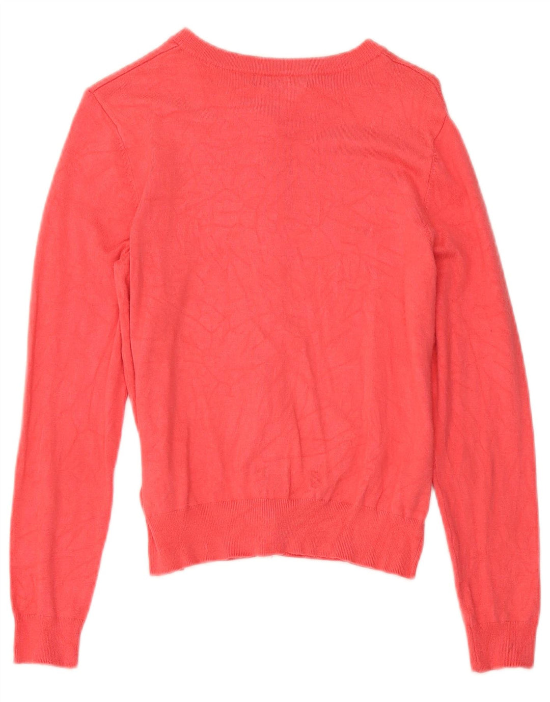 Marks & Spencer Damen Crop Cardigan Pullover UK 12 Mittelrosa Viskose