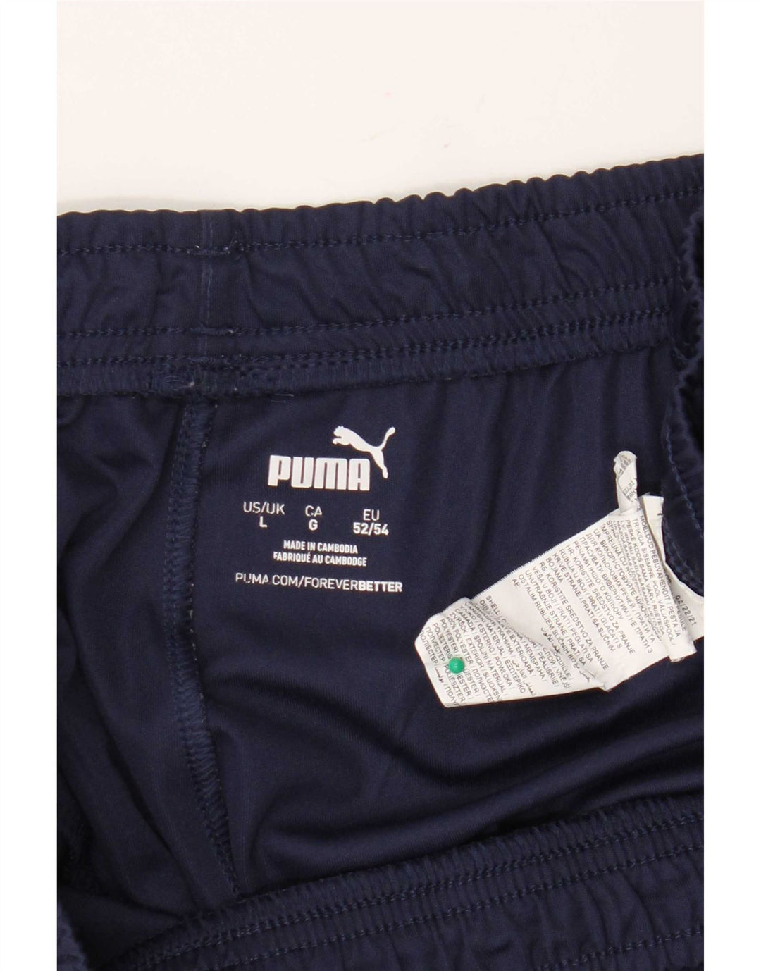 Puma Herren-Sportshorts, groß, marineblau, Polyester