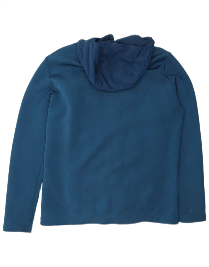 Jack Wolfskin Herren-Windbreakerjacke mit Kapuze, UK 36/38, Größe S, blau, Polyester