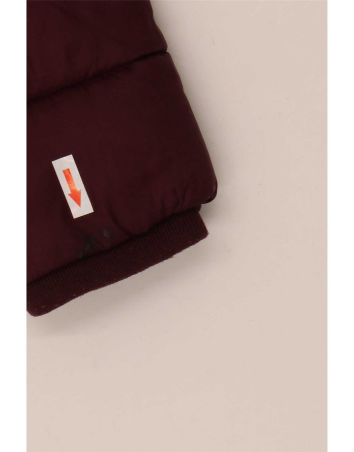Monsoon Damen Wattierte Jacke UK 18 XL Burgund Nylon