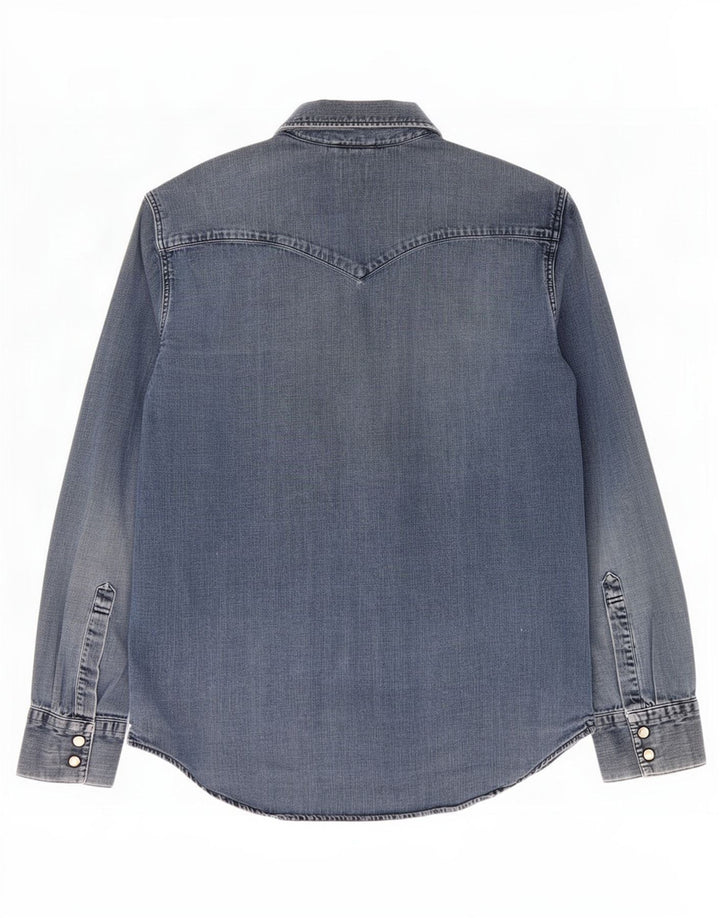 Levi's Herren-Jeanshemd, große blaue Baumwolle