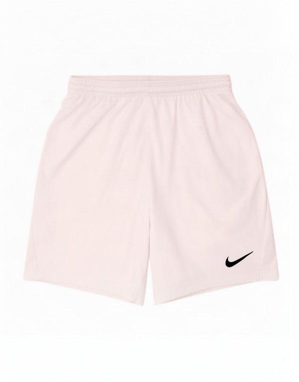Nike Dri Fit Sportshorts für Jungen, 12–13 Jahre, Größe L, Weiß
