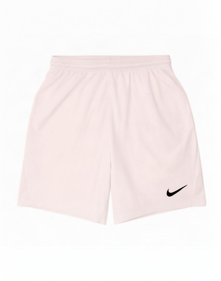 Nike Dri Fit Sportshorts für Jungen, 12–13 Jahre, Größe L, Weiß