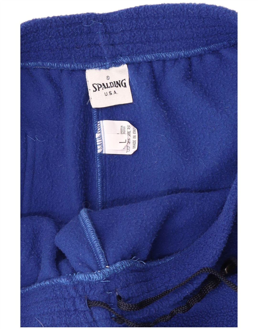Spalding Fleece-Trainingshose für Damen, UK 14, Größe L, blau, Polyester