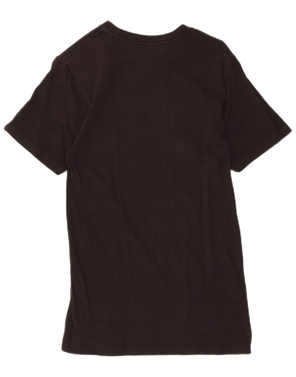 Vans Herren Slim Fit Graphic T-Shirt Top Small Schwarz Baumwolle