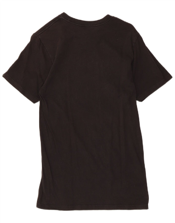 Vans Herren Slim Fit Graphic T-Shirt Top Small Schwarz Baumwolle