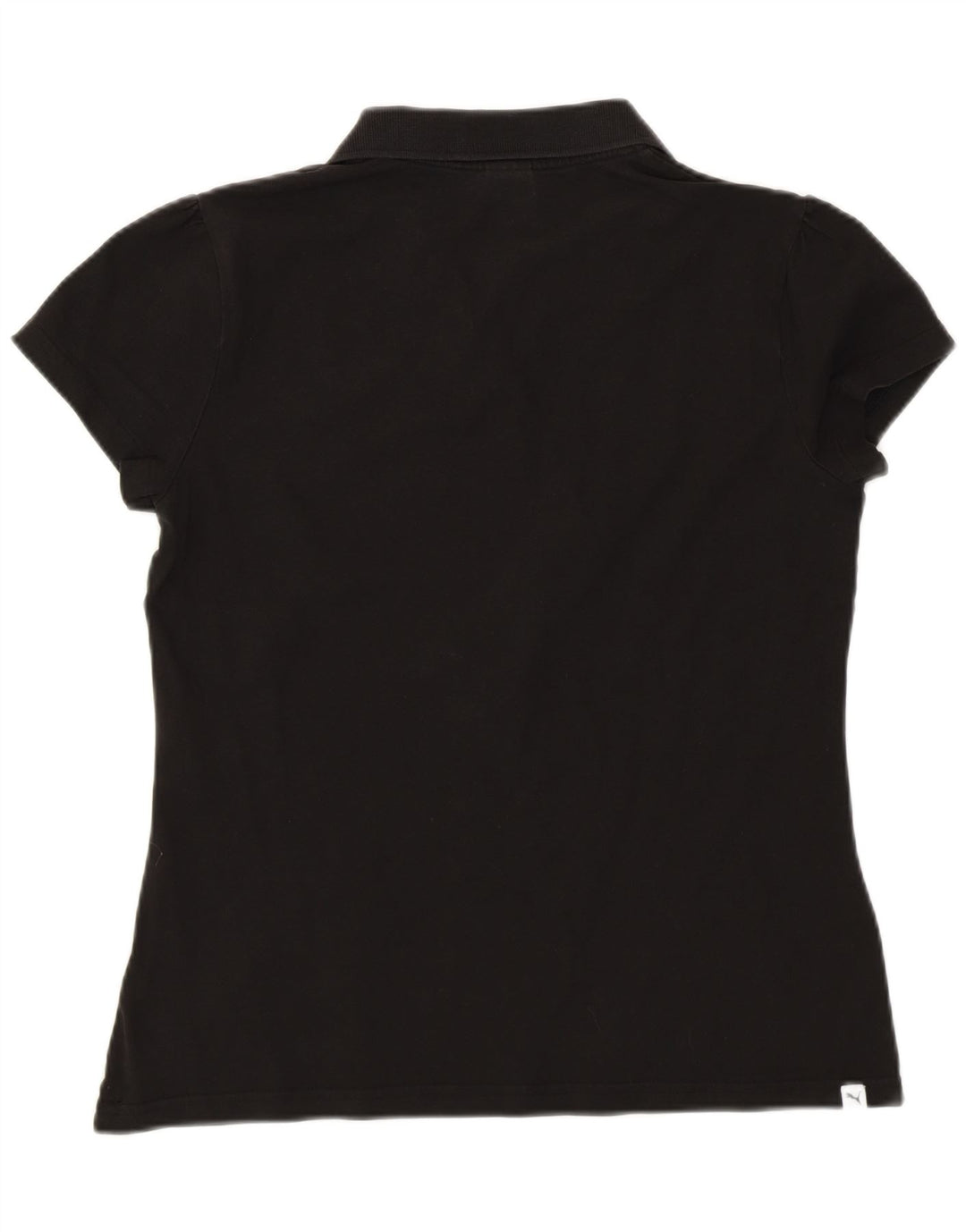 Puma Damen Poloshirt UK 14 Medium Schwarz