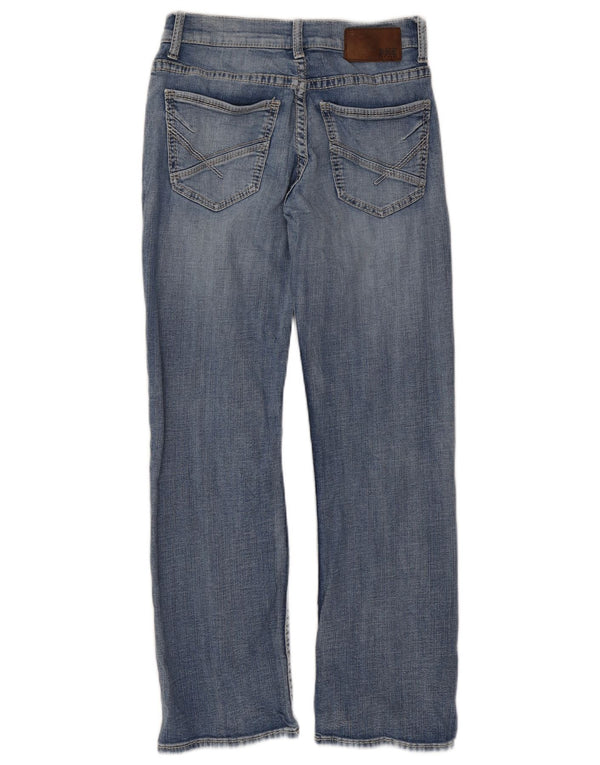 BKE Womens Aiden Straight Jeans W28 L30 Blue Cotton