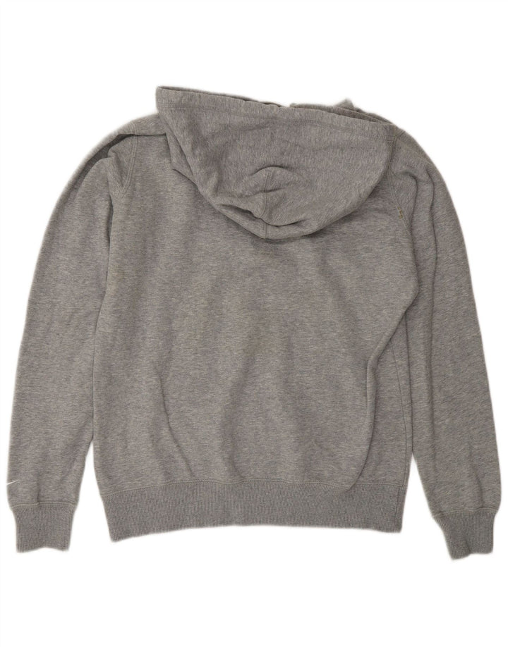 Nike Herren-Kapuzenpullover mit Grafik, mittelgraue Baumwolle