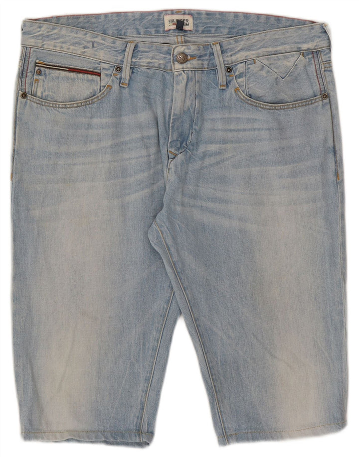 Tommy Hilfiger Herren Denim Shorts W36 Large Blau