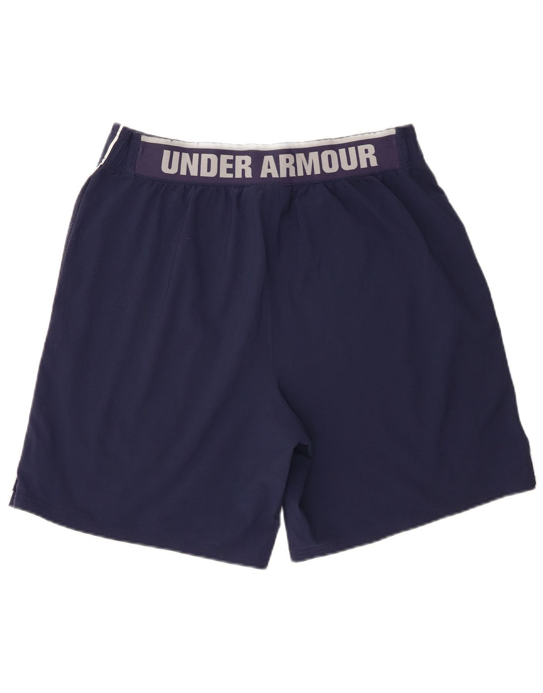 Under Armour Herren-Sportshorts mit Grafik, groß, marineblaues Polyester