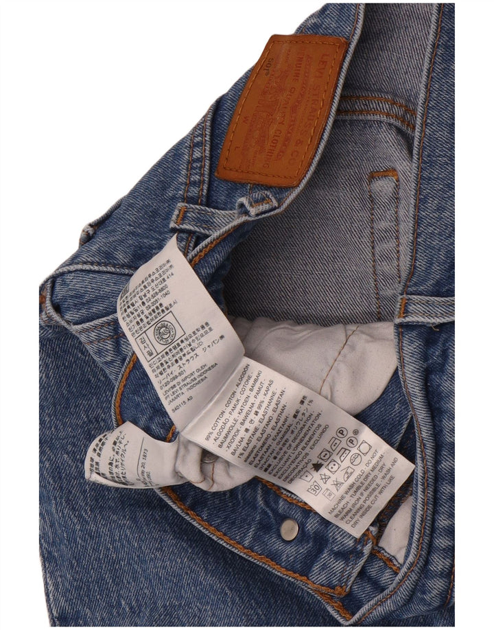 Levi's Herren 501 Straight Jeans W26 L26 Blaue Baumwolle