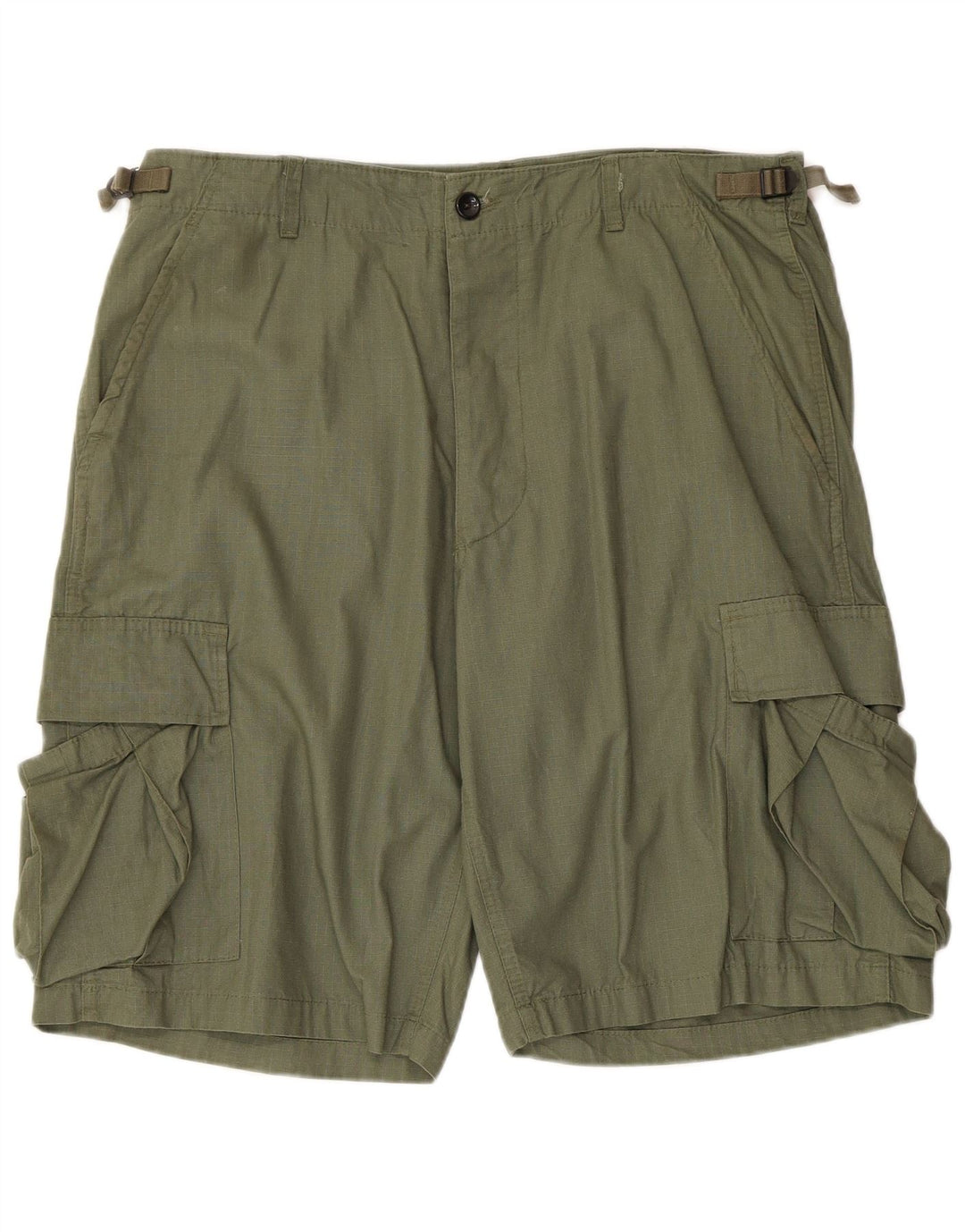 Mil-Tec Herren Cargoshorts XL W38 Grüne Baumwolle