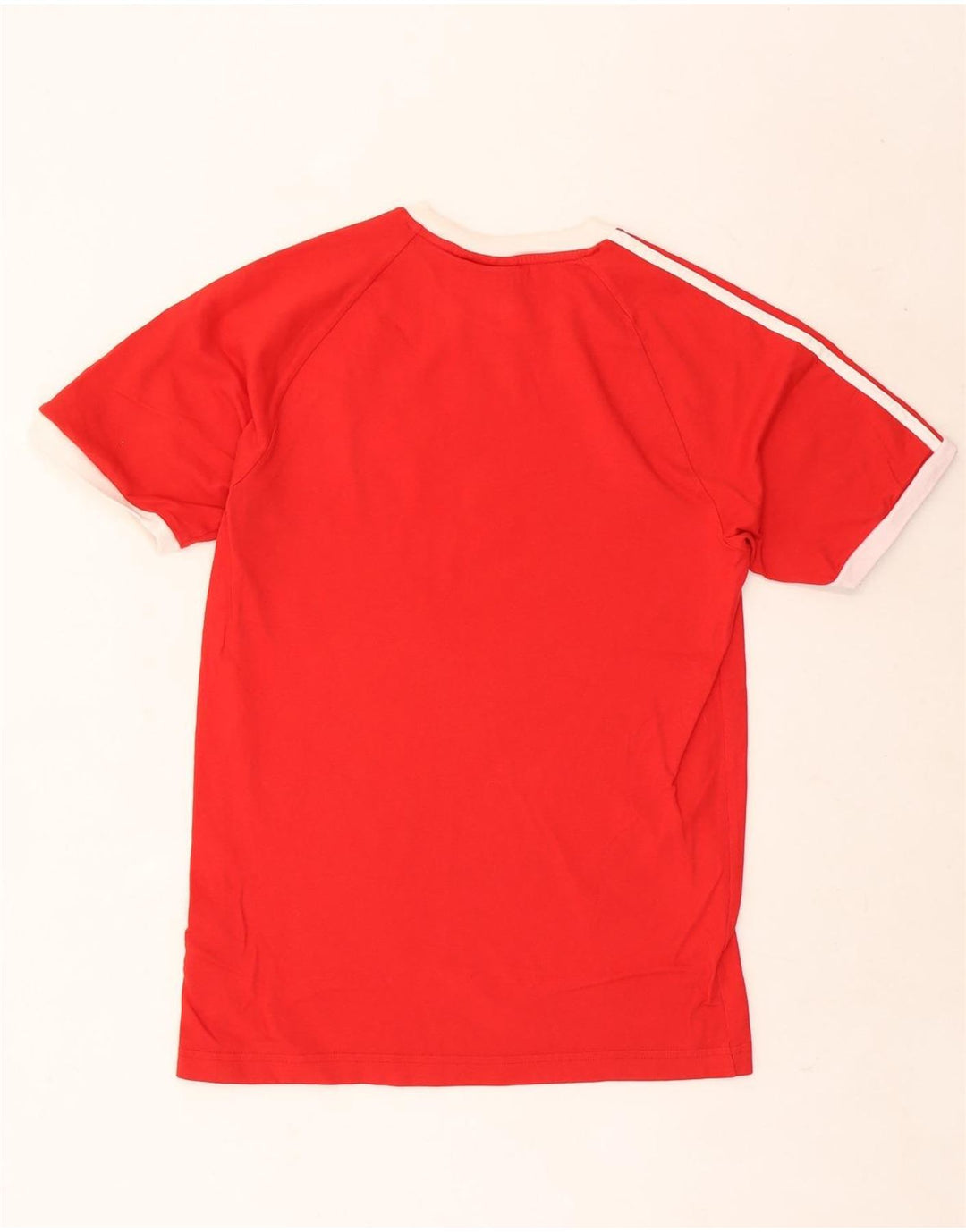 Adidas Herren T-Shirt Top Small Rot Baumwolle