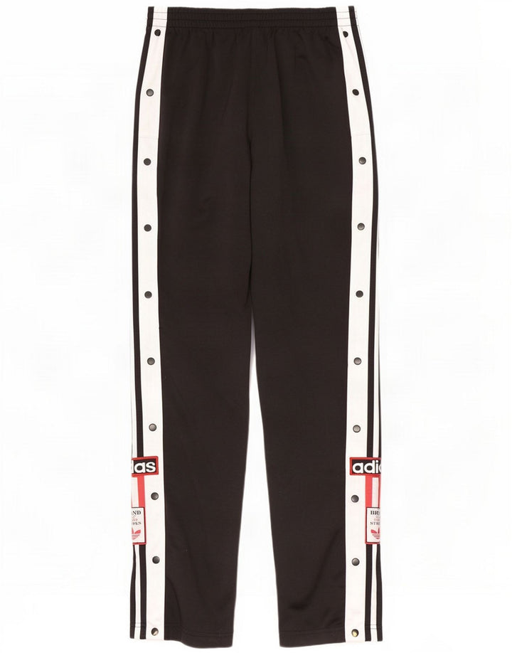 Adidas Herren-Trainingshose mit Grafik, Mittelschwarz, Farbblock-Polyester