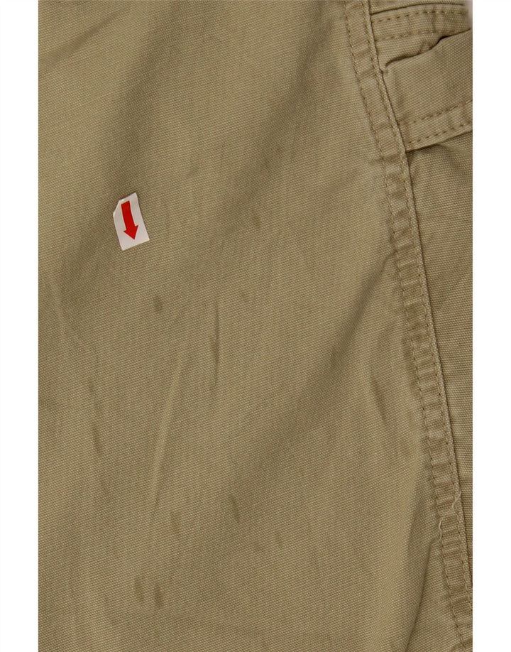 TOMMY BAHAMA Herren Cargo-Shorts W34 Große Khaki-Baumwolle
