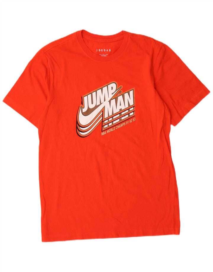 Jordan Herren-T-Shirt mit Grafik, Größe S, Rot