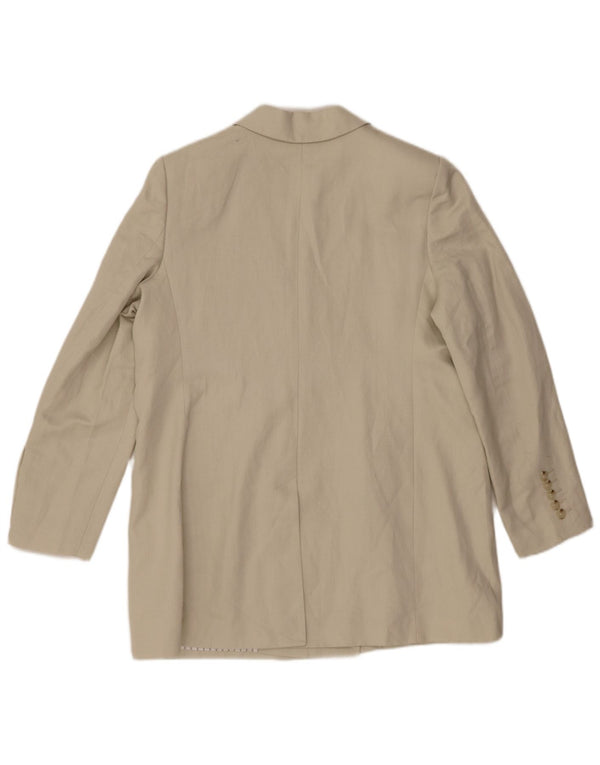 Marks & Spencer Zweireihiger Damen-Blazer, Gr. 40, Beige