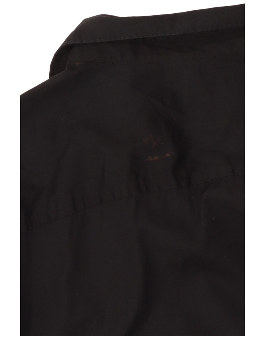 CALVIN KLEIN Herrenhemd Mittelschwarze Baumwolle