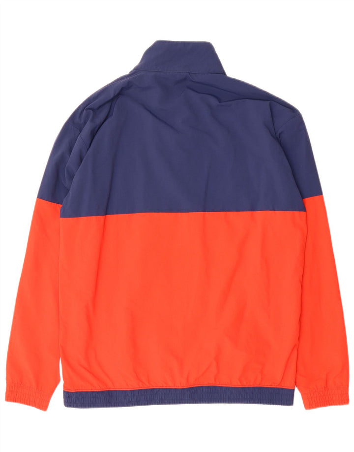 Champion Herren-Anorak-Jacke, UK 38, mittleres Marineblau, Colourblock-Polyamid