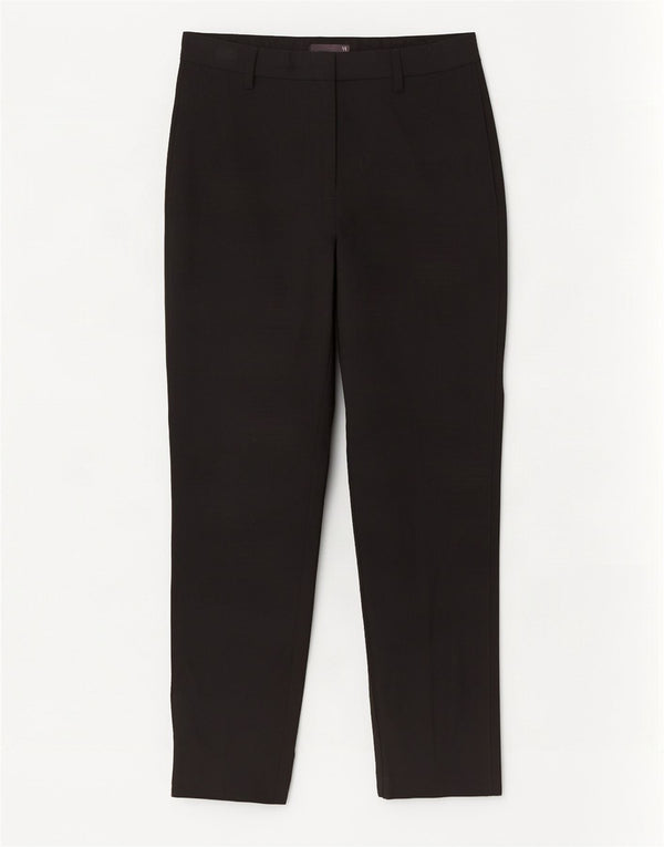 Marks & Spencer Damen Slim Chinohose UK 10 Small W30 L27 Schwarz