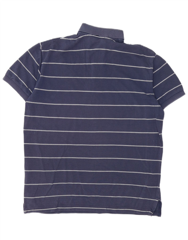 POLO RALPH LAUREN Herren Poloshirt Mittel Marineblau gestreift