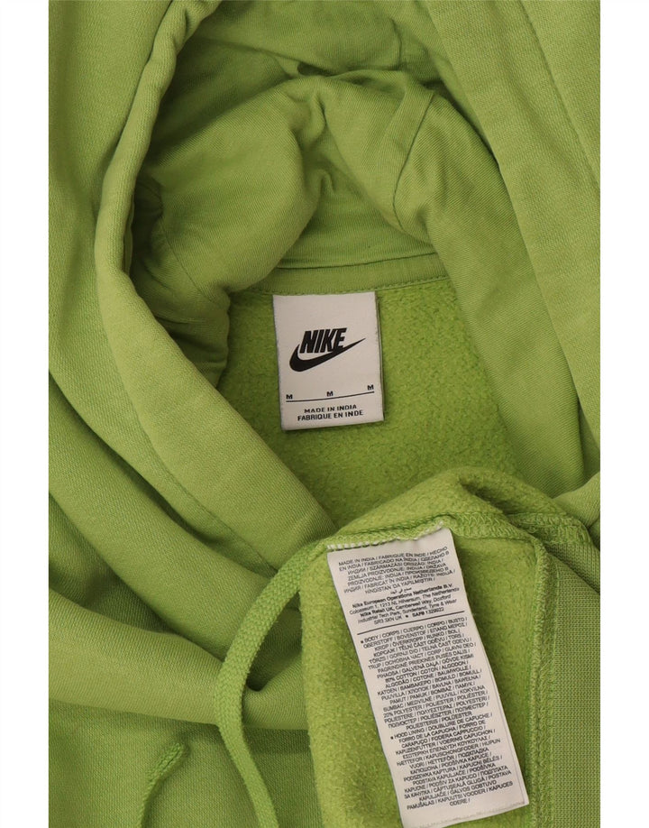Nike Herren Kapuzenpullover aus mittelgrüner Baumwolle