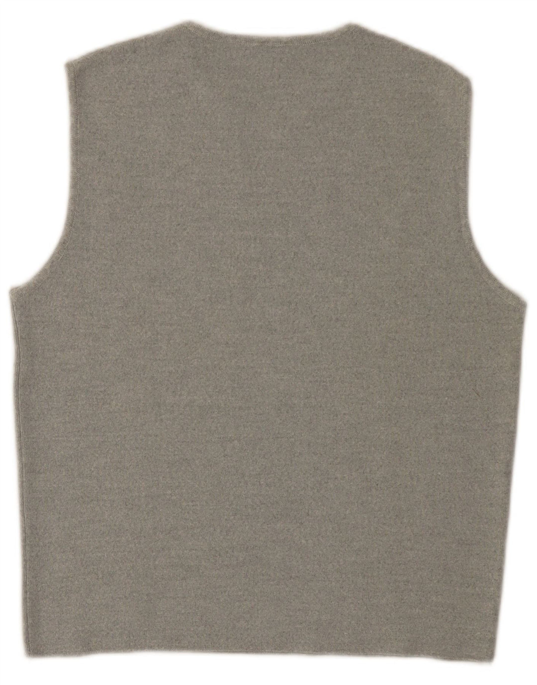 CALVIN KLEIN JEANS Damen Weste Tank Top UK 14 Große graue Wolle