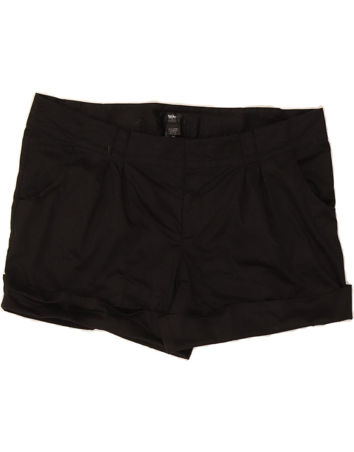 MOSSIMO Womens Casual Shorts US 18 2XL W40 Black Cotton Vintage Mossimo and Second-Hand Mossimo from Messina Hembry 