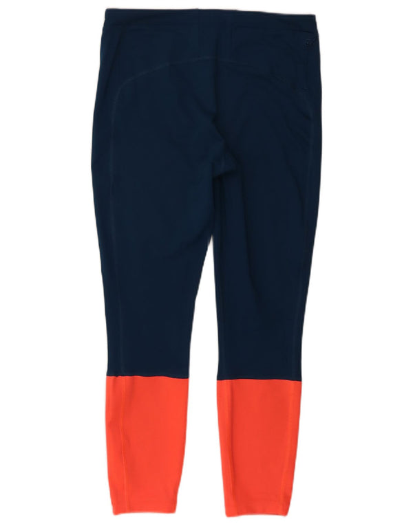 Asics Damen Leggings UK 14 Medium Marineblau