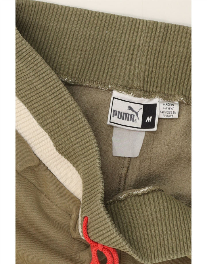 Puma Herren-Trainingshose, Mittelkhaki, Farbblock