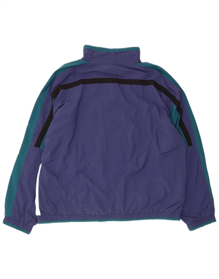 Killtec Herren-Trainingsanzug mit Grafik, groß, blau, Colourblock-Polyamid