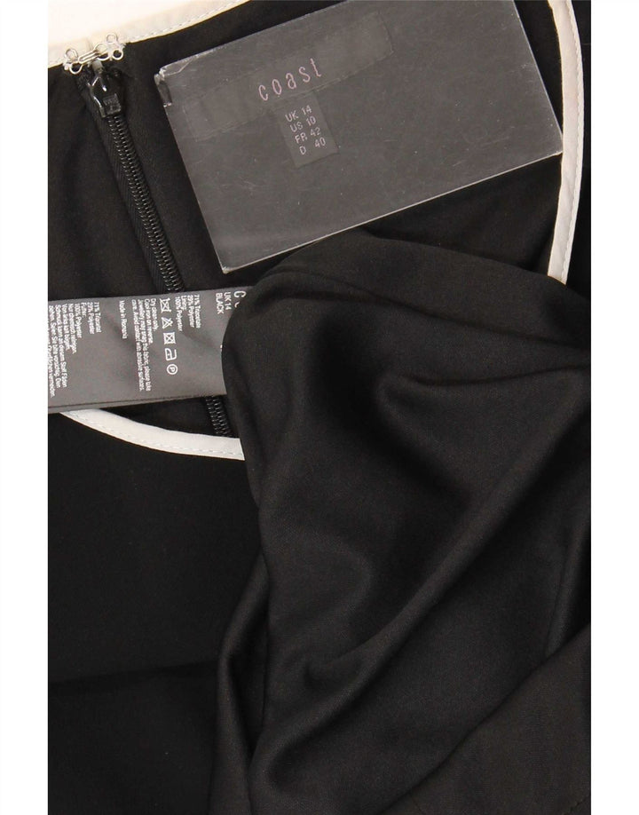Coast Ärmelloses Etuikleid für Damen, Größe 44, Schwarz