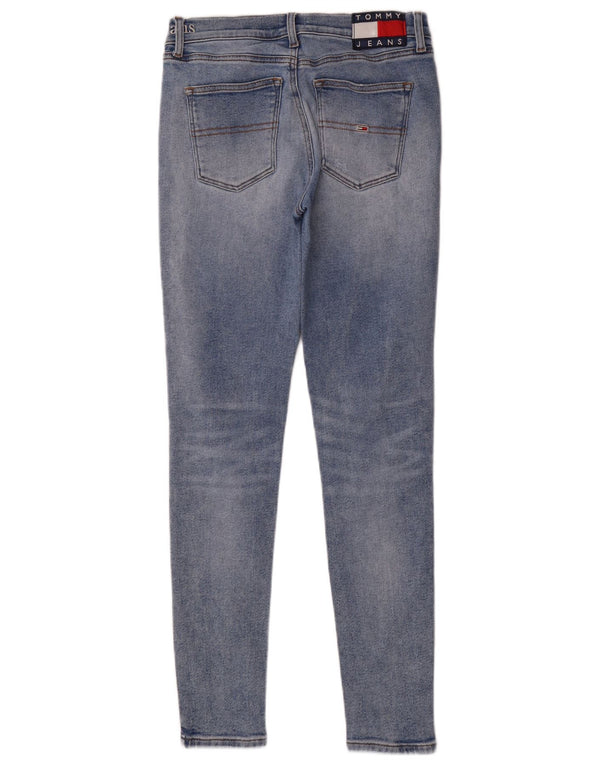 Tommy Hilfiger Damen Nora Mid Rise Skinny Jeans W29 L32 Blaue Baumwolle
