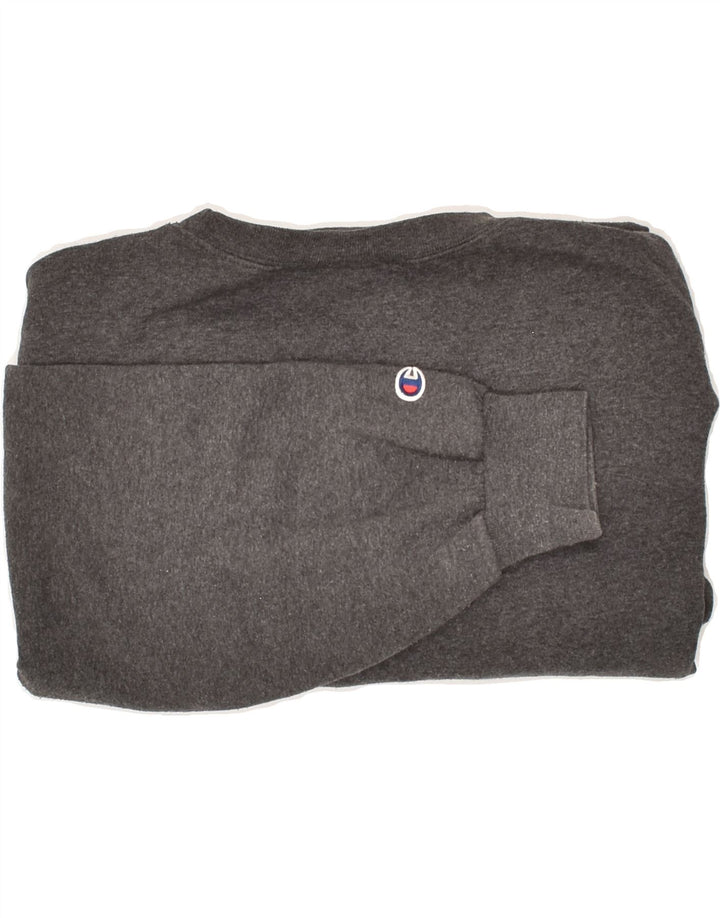 CHAMPION Mens Denver Graphic Sweatshirt Jumper 2XL Grey Cotton Vintage Champion and Second-Hand Champion from Messina Hembry 