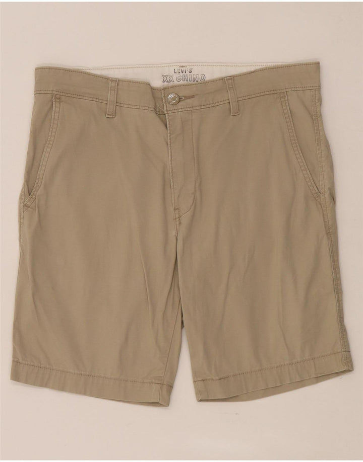 Levi's Herren Chinoshorts W32 Mittelbeige Baumwolle