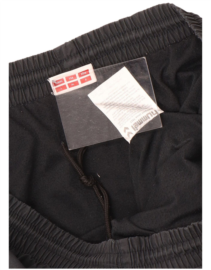 Hummel Herren-Trainingshose, Jogginghose, groß, grau, Polyester