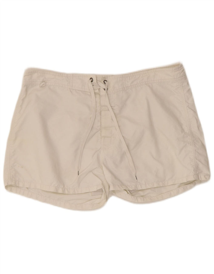 Sundek Herren-Badeshorts, groß, aus weißem Nylon