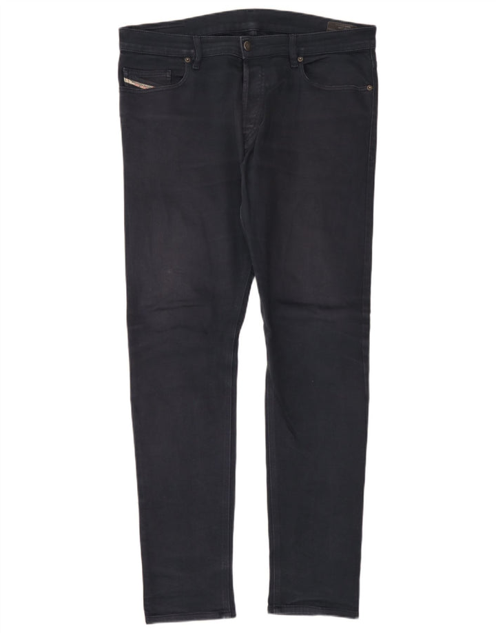 Diesel Herren D-Luster Slim Jeans W34 L34 Marineblau Baumwolle