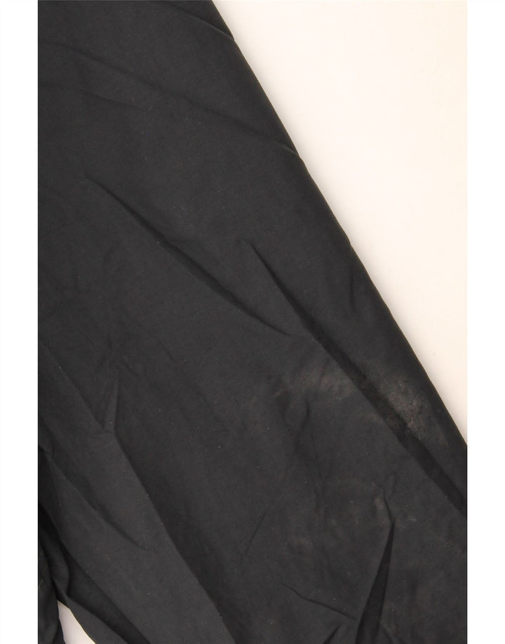 Eddie Bauer Herren Windjacke UK 36 Small Schwarz Nylon