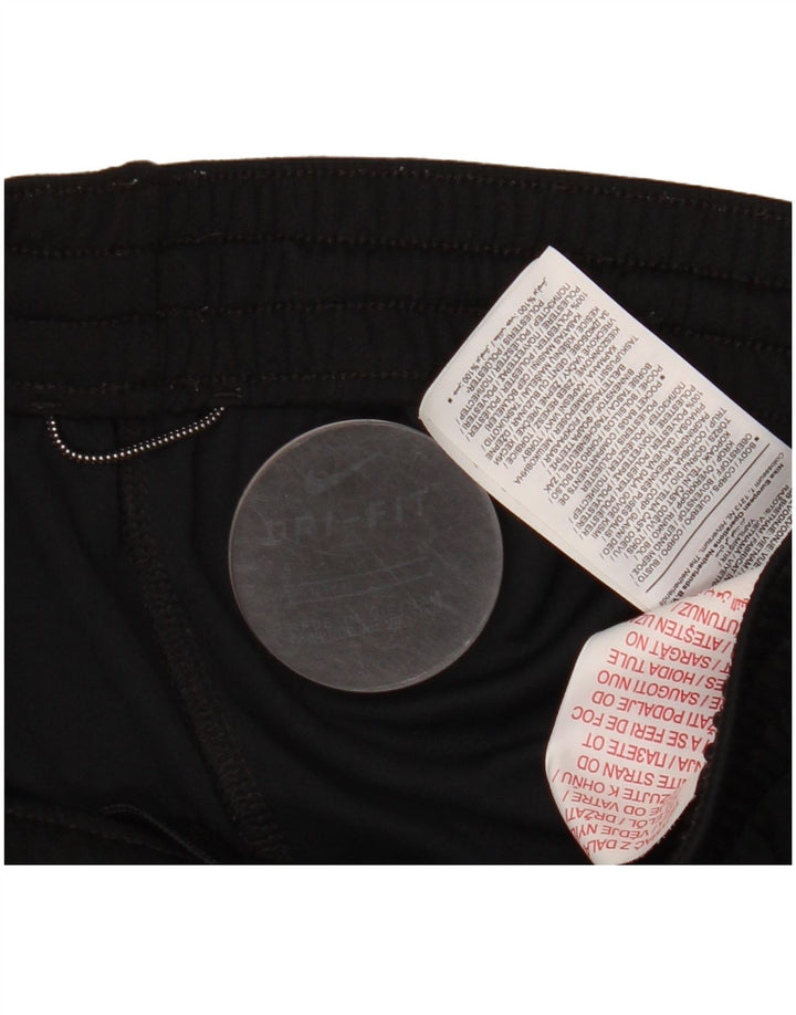 NIKE Jungen-Sportshorts mit Grafik, 7–8 Jahre, schwarzes Polyester