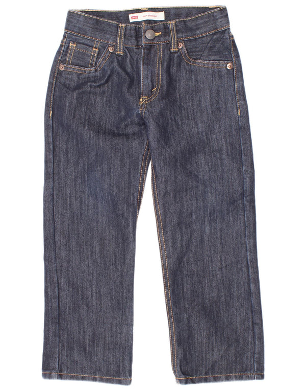 Levi's Jungen 514 Straight Jeans 4–5 Jahre W22 L8 Marineblaue Baumwolle