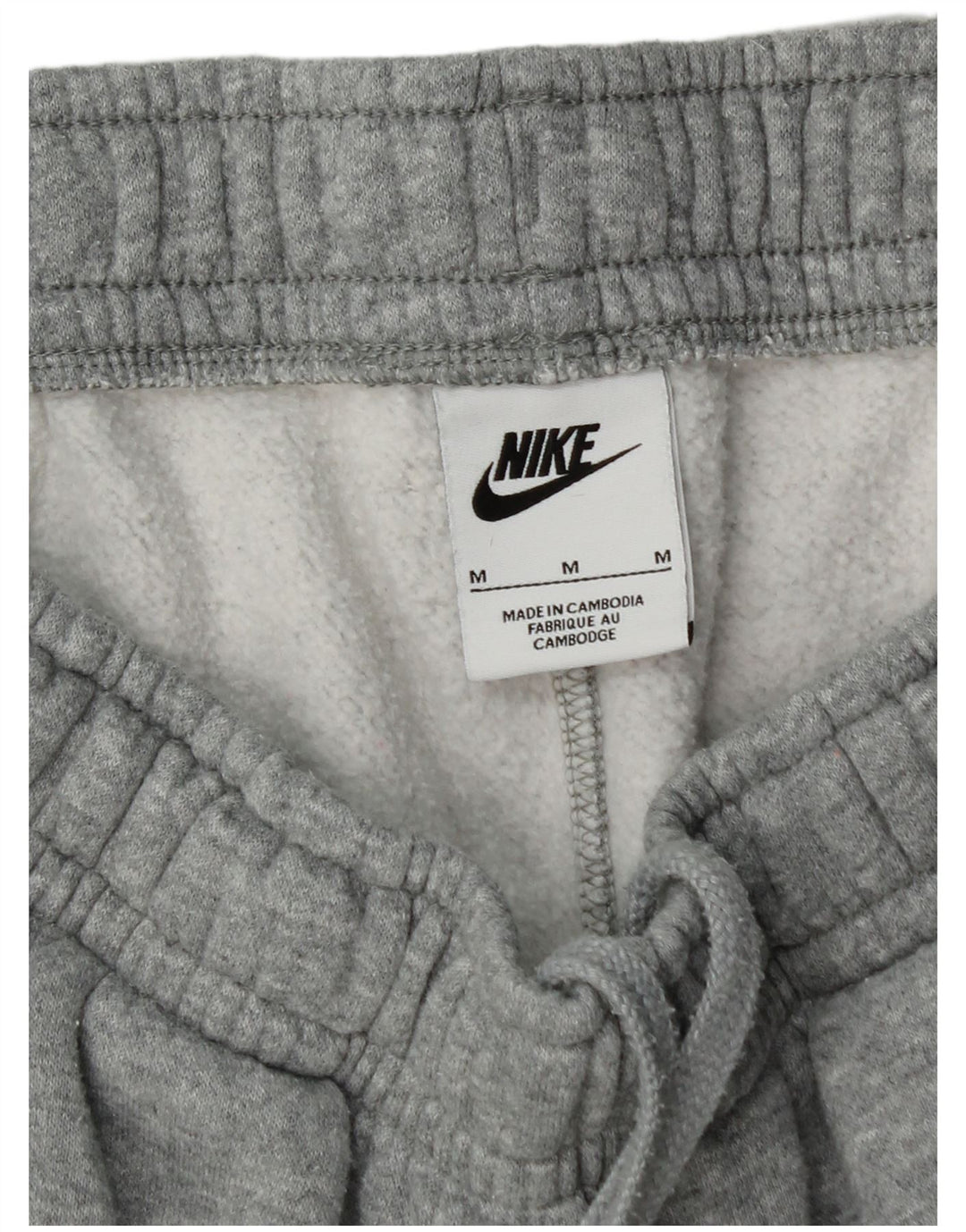 NIKE Herren Cargo-Trainingshose, Jogginghose, mittelgraue Baumwolle