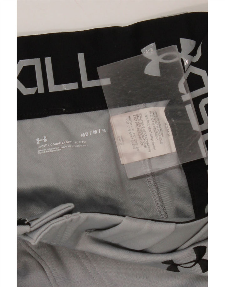 UNDER ARMOUR Herren-Trainingshose aus mittelgrauem Polyester