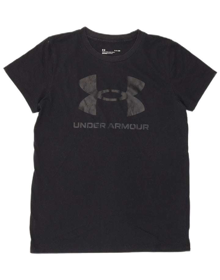 UNDER ARMOUR Herren-T-Shirt mit Grafik, Größe S, Marineblau