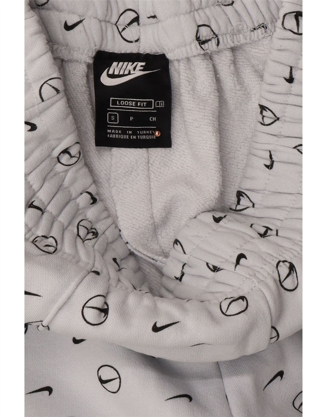 NIKE Herren-Trainingsanzug mit lockerer Passform und Grafik, Jogginghose, Größe S, Blau, Baumwolle