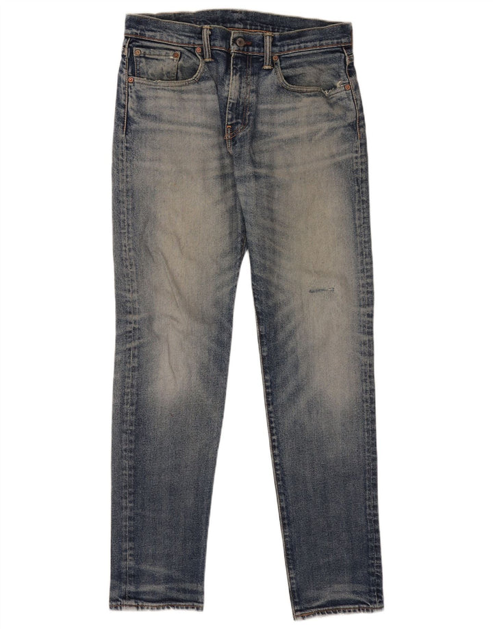 Levi's Herren 502 Tapered Jeans W31 L34 Blaue Baumwolle